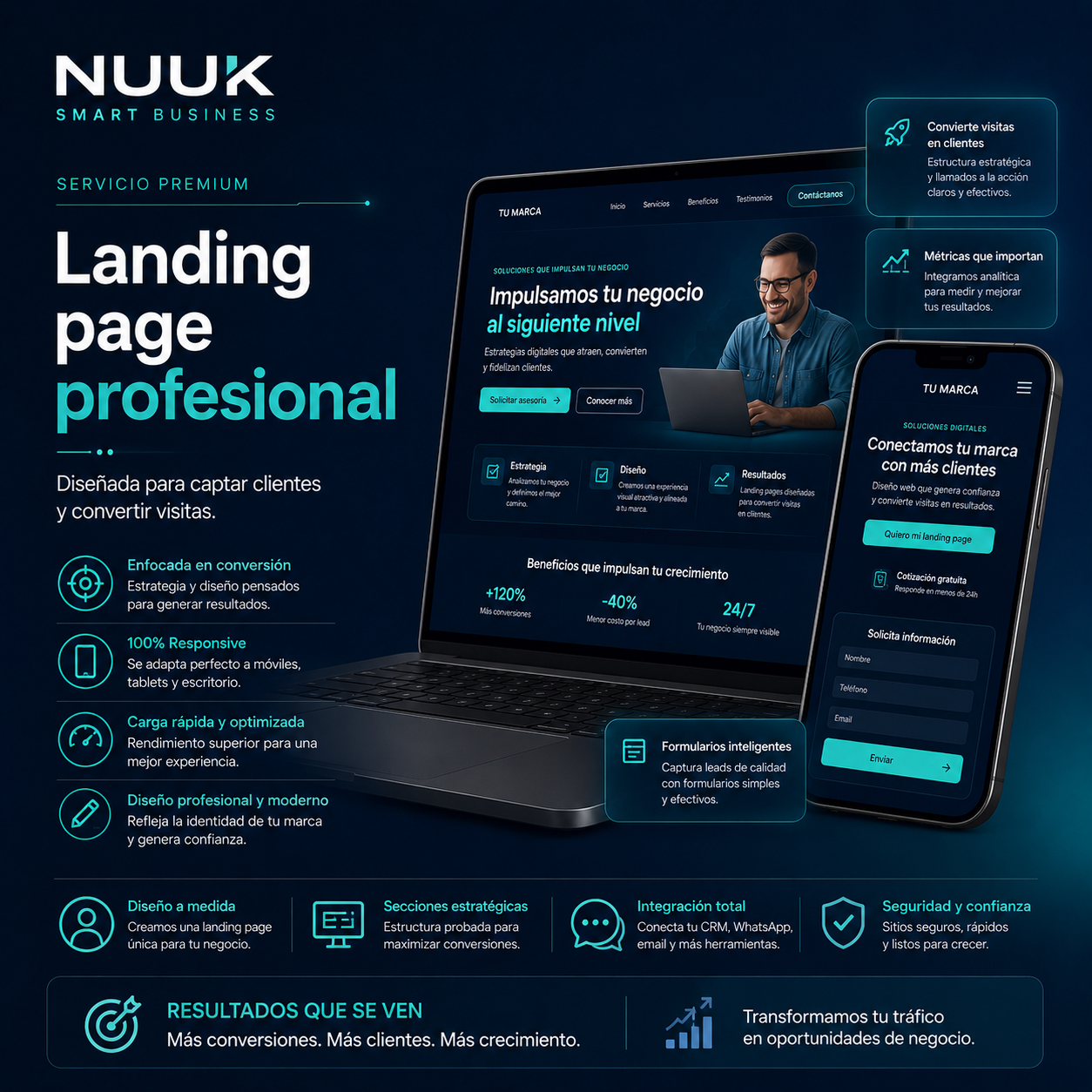 Landing Page para negocios